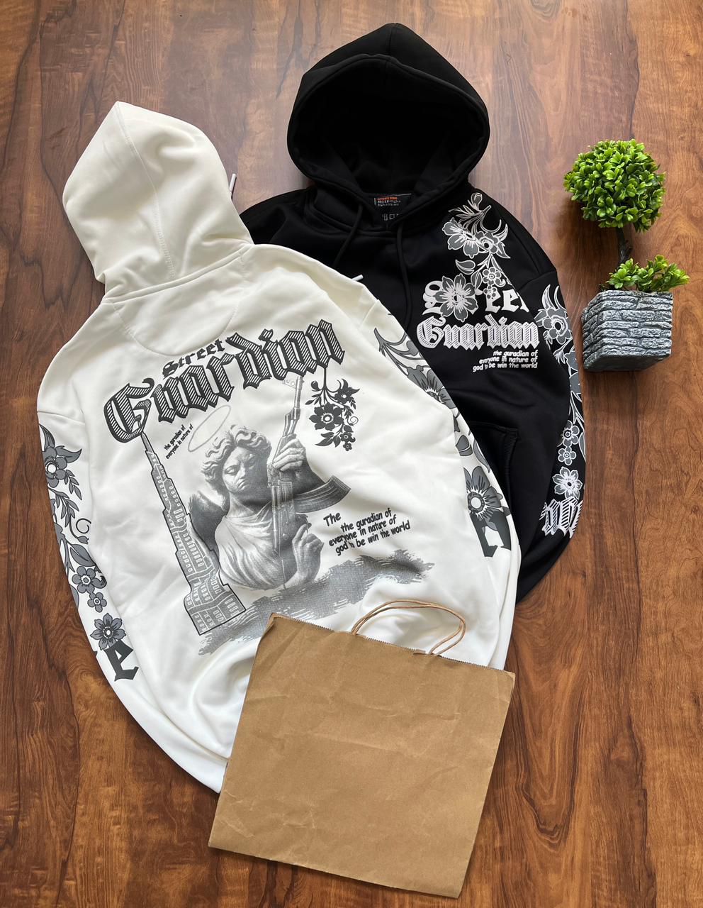 Fynnics Guardian White Hoodie