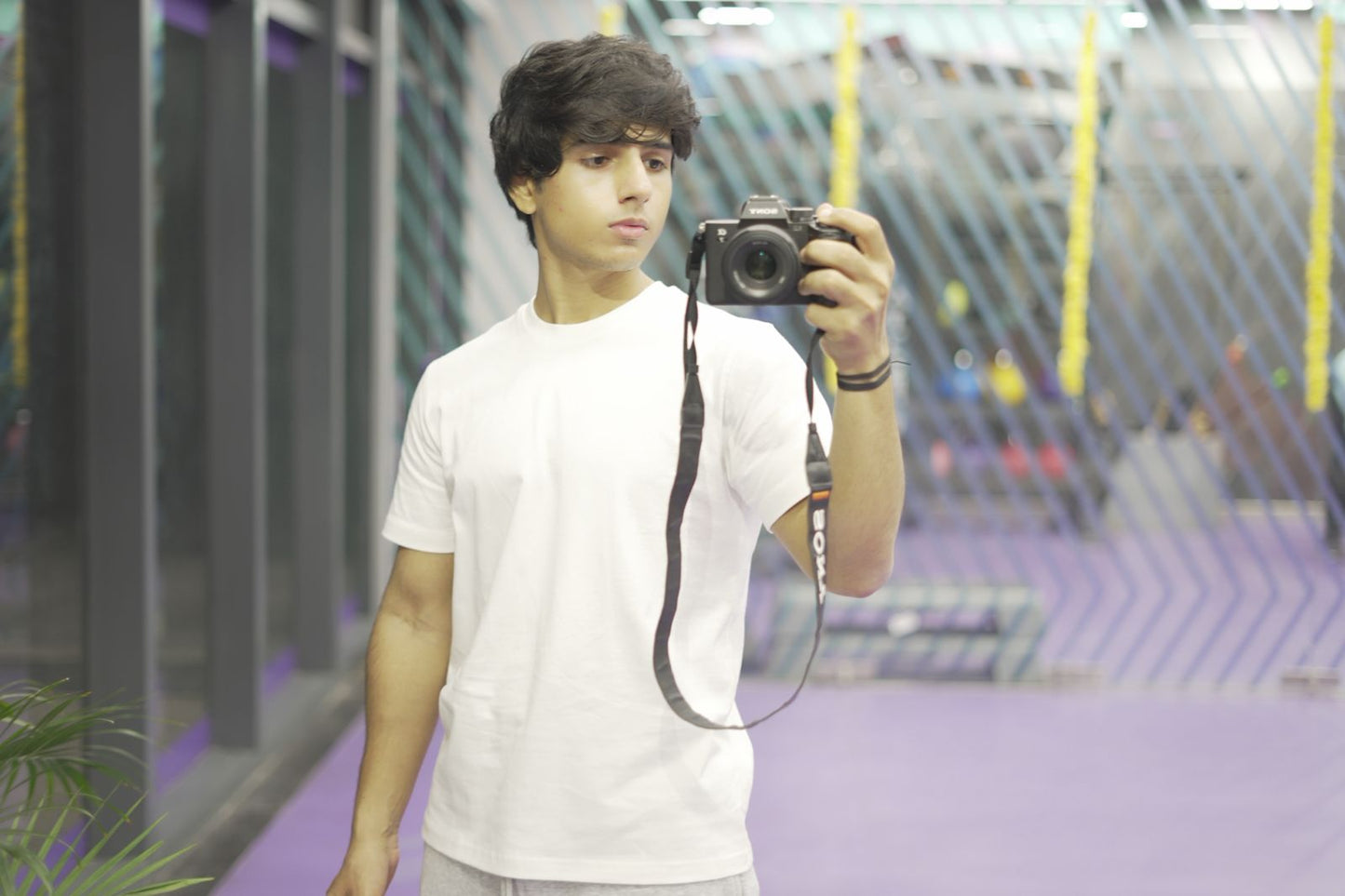 White basic T-shirt | Regular fit | Soft & breathable fabric